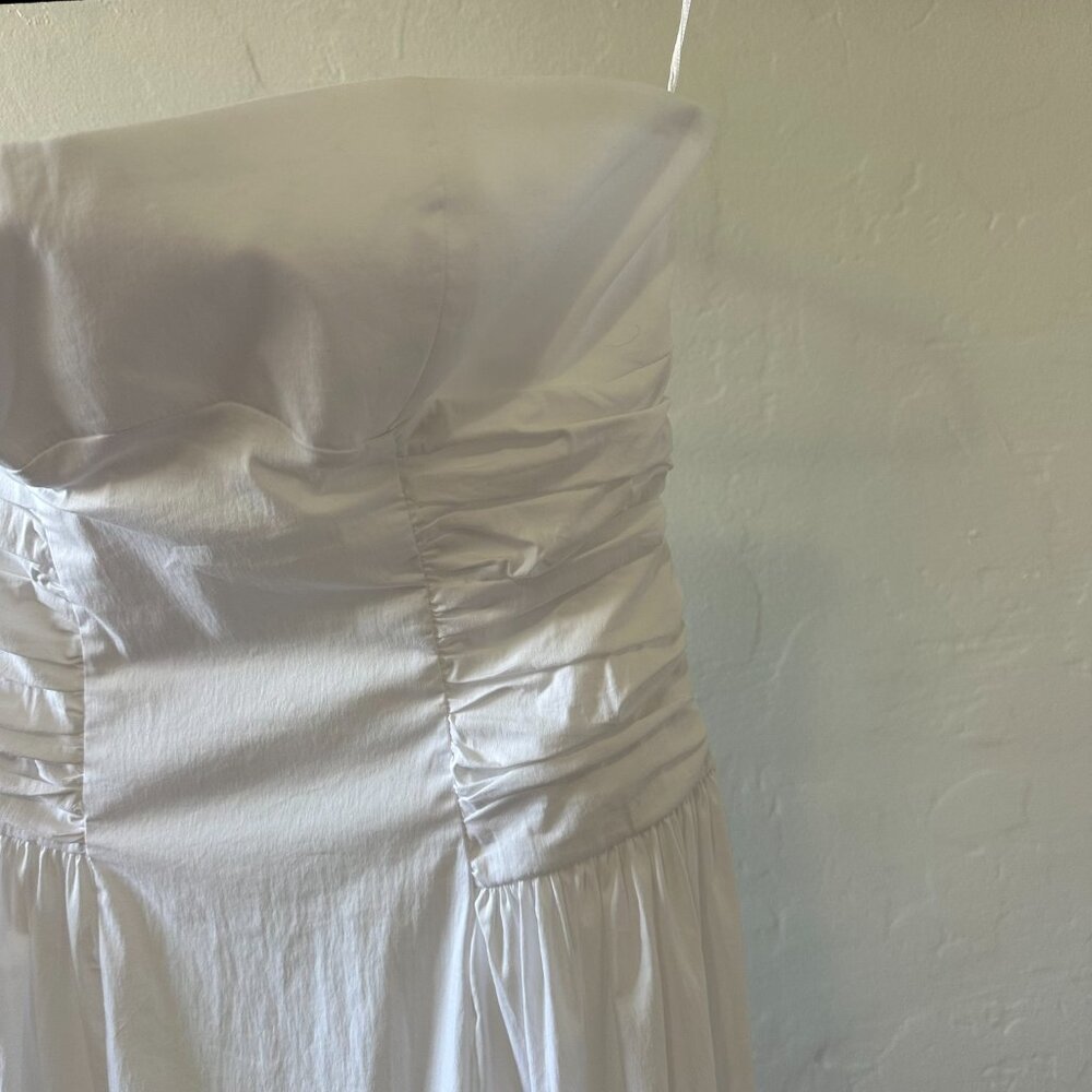 Mango Strapless Midi Dress - Picture 4 of 11